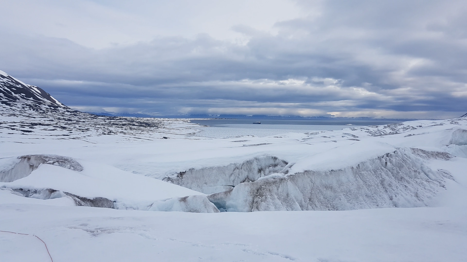 An exclusive glacier adventure exploring the ice on Svalbard