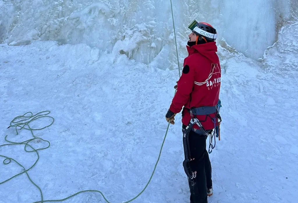 Join our Svalbard ice climbing adventure in the wilderness of Svalbard