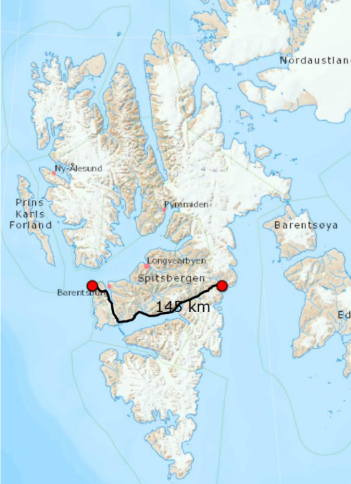 Across Svalbard on skiis on an unforgettable experience