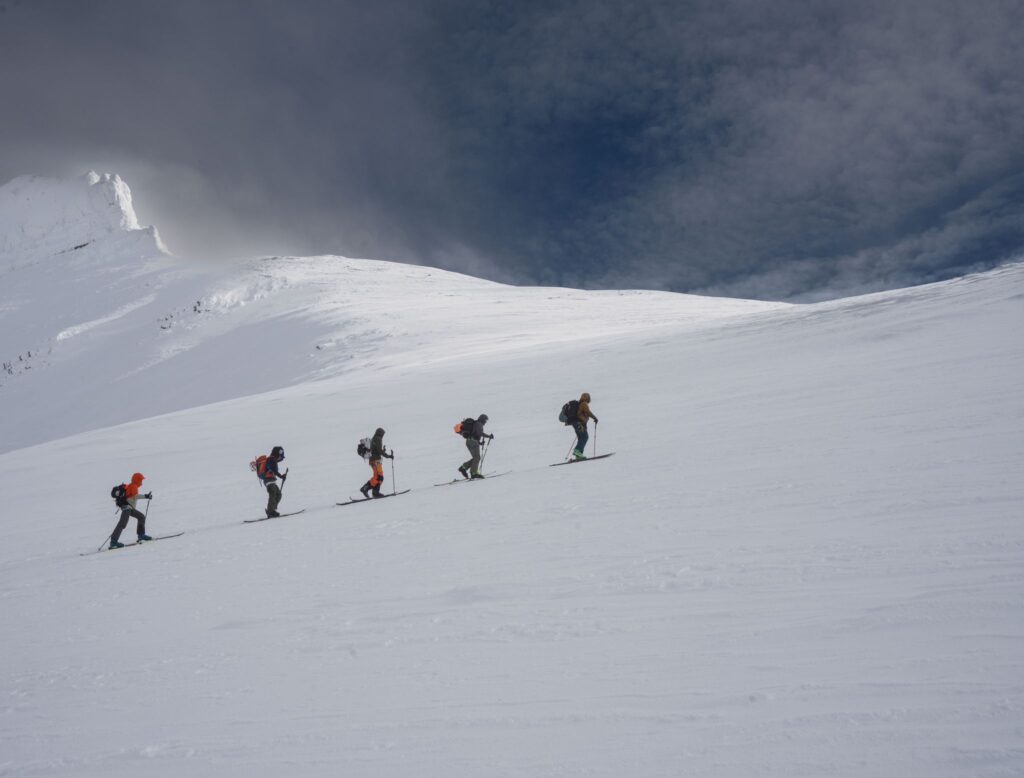 Ski Camp expedition to Bünsow land on Svalbard