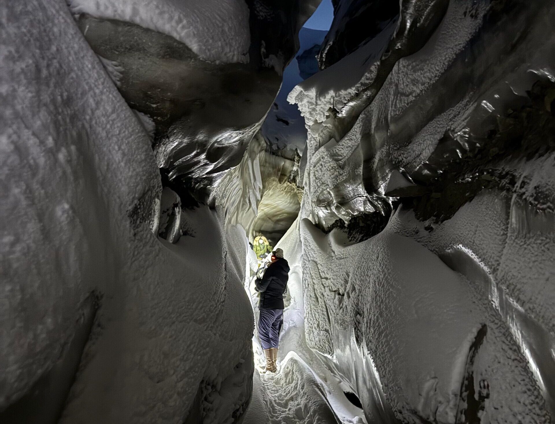 Explore one of natures wonders in an Arctic ice cave