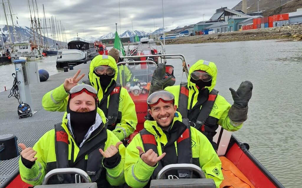 A private polarcircle boat trip