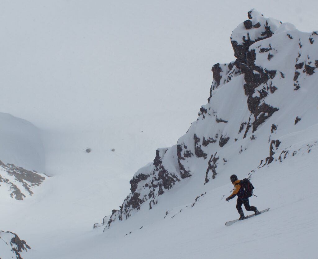 Visit Svalbard'd higest mountain: Newtontoppen. you get to ski through the exceptional mountainous world of northeast Spitsbergen