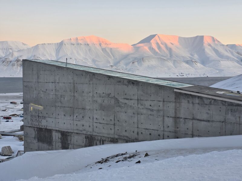 The most spectacular views from the Global Seed Vault on Svalbard