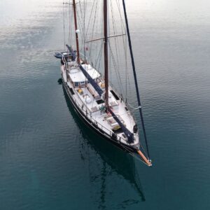 Experience the backyard of this remote island when you go ski touring and sailing along the coast