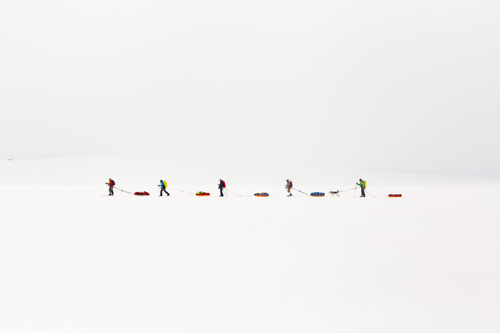 Join a ski crossing expedition in Svalbard. The best Arctic adventure from coast to coast to explore the Arctic wilderness on ski