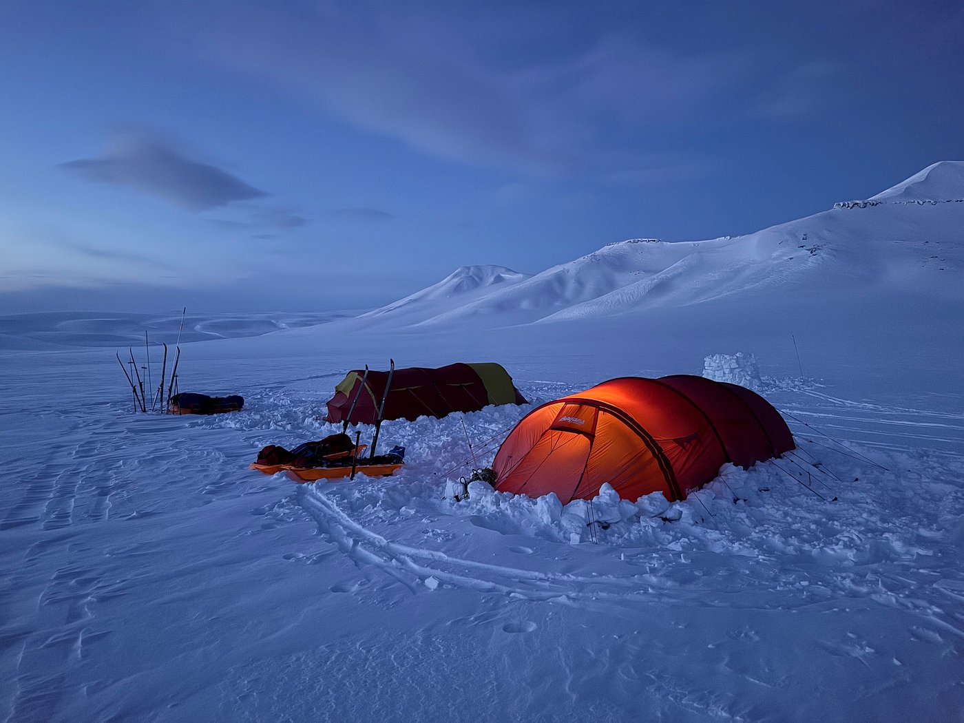 Svalbard ski and pulk expedition review from Robert - With Backyard Svalbard