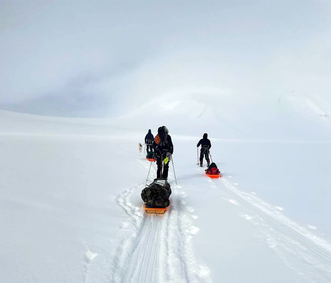 Ski crossing expeditions across the vast wilderness of Svalbard