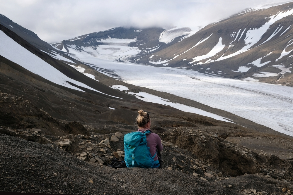 Sarkofagen hiking tour on Svalbard
