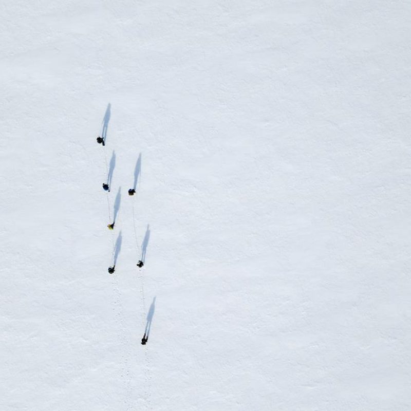 Glacier hike advanced with Backyard Svalbard
