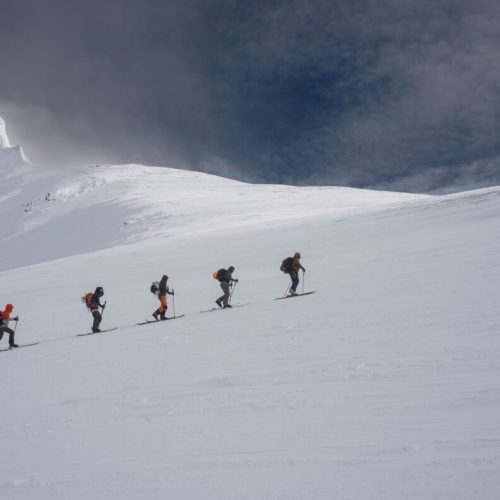 Ski Camp expedition to Bünsow land on Svalbard