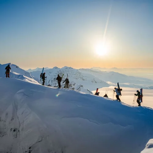 Experience the thrill of backcountry skiing on Svalbard