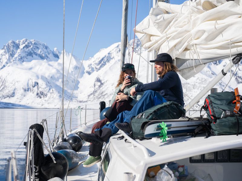 Ski and sail on Svalbard with Backyard Svalbard