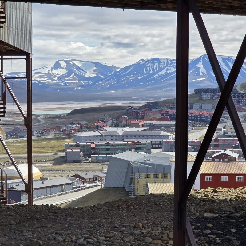 The panorama platafjellet view already starting from cabelway central