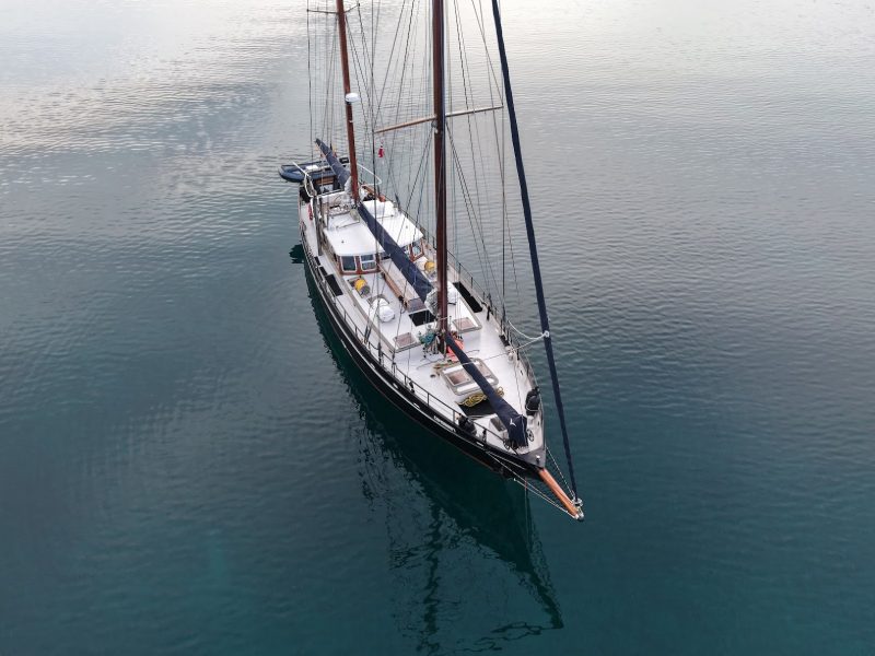 Experience the backyard of this remote island when you go ski touring and sailing along the coast
