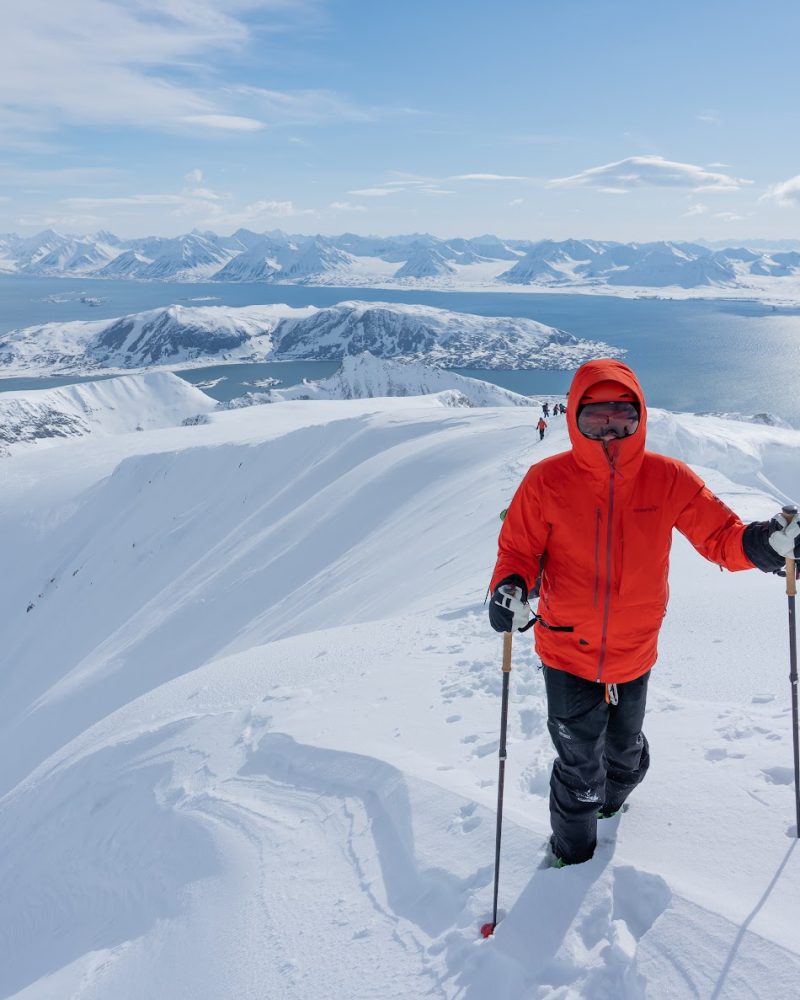 Join us for an 8-day ski touring and sailing adventure in Svalbard's remote mountains