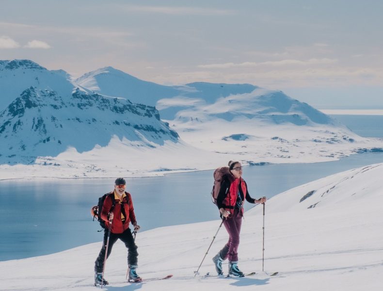 Ski-touring in the backcountry of Svalbard with Backyard Svalbard